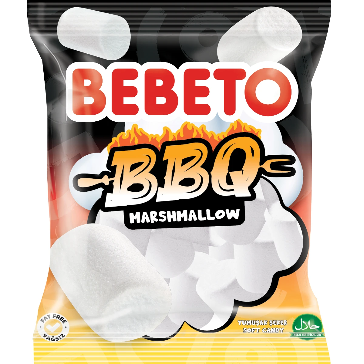 Bebeto Marshamallow BBQ 250 gm